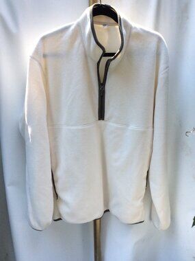 Uniqlo Fleece Quarter Zip Pullover Sweater XL